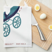 Doll en Buggy Parade Theedoek (Quarter Fold)