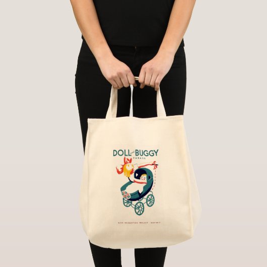 Doll en Buggy Parade Tote Bag (Voorkant (product))