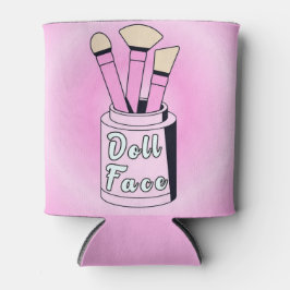 Doll Face - Canvas uit de jaren 40 Blikjeskoeler