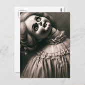Doll Horror Briefkaart (Voorkant / Achterkant)