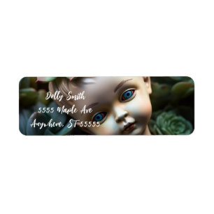 Doll in de Succulent Garden Uniek Etiket