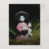 Doll in het Mossy Forest Briefkaart (Voorkant)