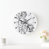 "Doll Maker" Grote Klok (Huis)