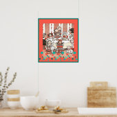 Doll Party Poster (Keuken)