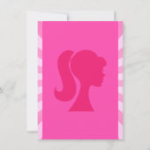 Doll Pink Birthday Invitation (Dos)