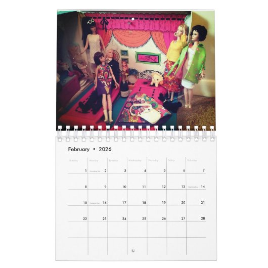 Doll Pot: De agenda Kalender (Feb 2026)