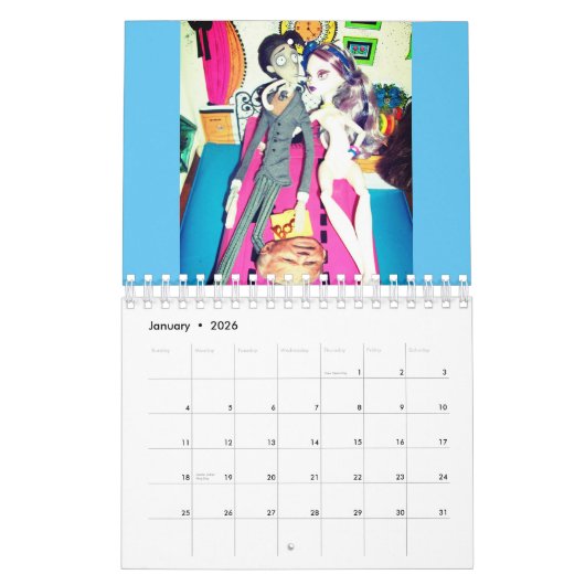 Doll Pot: De agenda Kalender (Jan 2026)