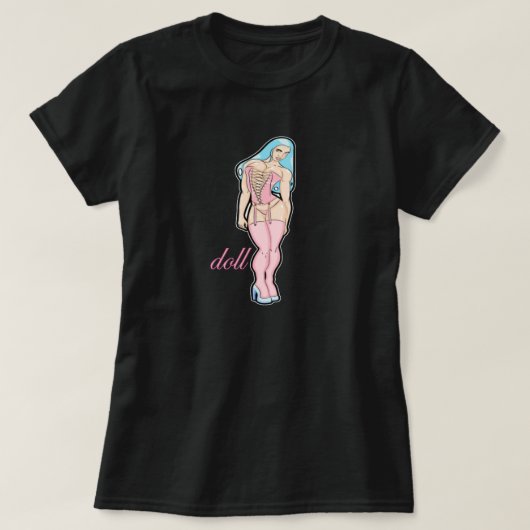 Doll T-shirt (Design voorkant)