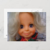 Doll uit 1970 briefkaart (Voorkant / Achterkant)