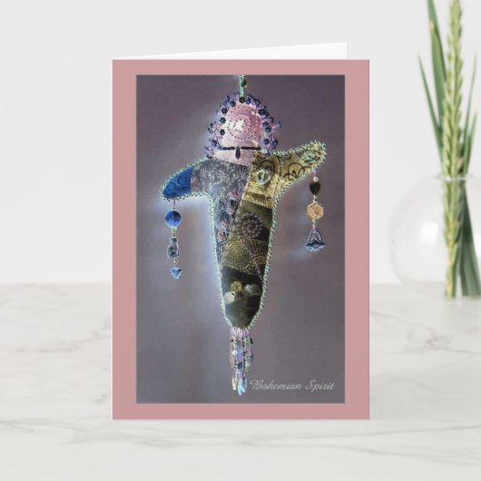 Doll van de godin kaart (Voorkant)