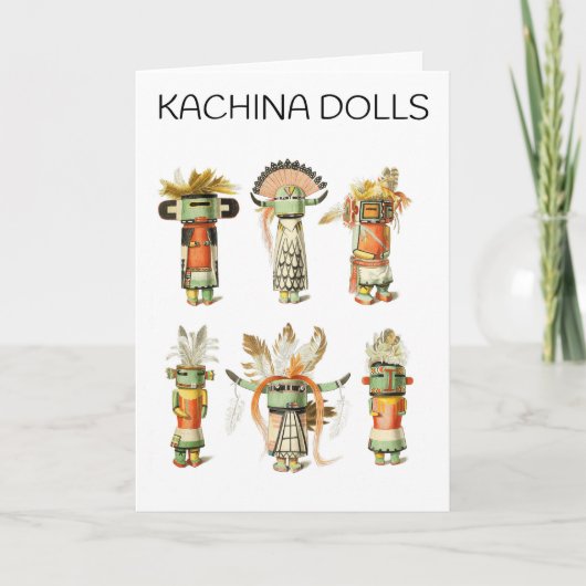 Doll van Kachina Kaart (Voorkant)