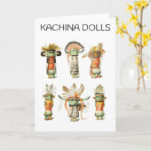 Doll van Kachina Kaart (Gele Bloem)