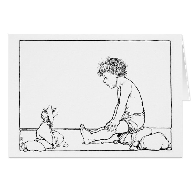 Doll van viskoppen (Voorkant Horizontaal)