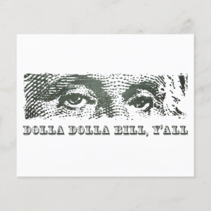 Dolla Dolla Bill Yall George Washington Dollar Mon