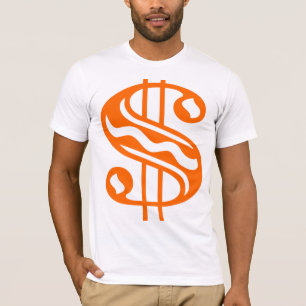 Dollair Sign - Oranje T-shirt