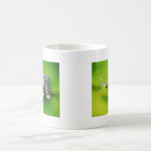 Dollar bill origami Elephant on Green background Koffiemok (Center)