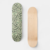 Dollar bills Money Skateboard (Voorkant)