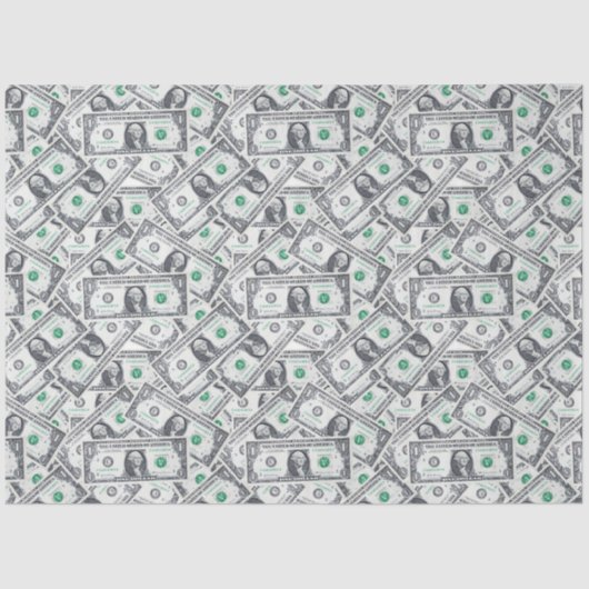 Dollar Bills Tissuepapier (Voorkant)