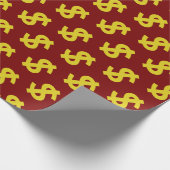 Dollar Cadeaupapier (Hoek)