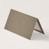 Dollar de sable et Burlap Grand carte d'ouverture (Dos)