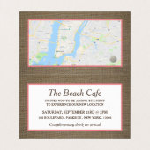 Dollar de sable et Burlap Grand carte d'ouverture (Intérieur déplié)