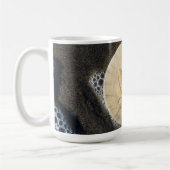 Dollar de sable et Surf de plage Photo Café Mug (Gauche)