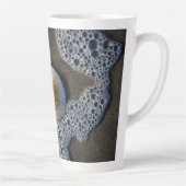 Dollar de sable et Surf de plage Photo Latte Mug (Droite)