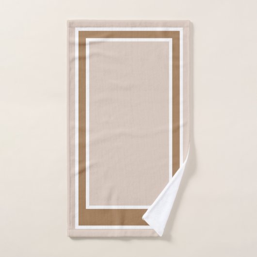 Dollar De Sable Moderne Simple (Serviette à main)