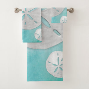 Dollar de sable tropical Turquoise Aquarelle
