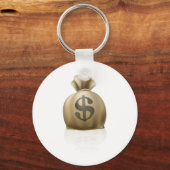 Dollar-geldzak Sleutelhanger (Voorkant)