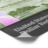 Dollar opnieuw ontwerpen poster (Hoek)