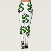 ***DOLLAR SIGNE GALORE** LEGGINGS (Achterkant)