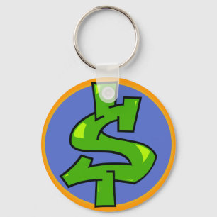 Dollar-teken Sleutelhanger