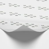 Dollar-tekens Cadeaupapier (Hoek)