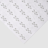 Dollar-tekens Tissuepapier (Detail)