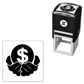 Dollar-winst Zelfinktende Stempel (In situ)