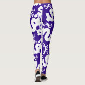 Dollars d'argent incroyable Leggings Motifs (Dos)