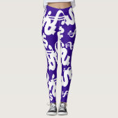 Dollars d'argent incroyable Leggings Motifs (Devant)