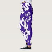 Dollars d'argent incroyable Leggings Motifs (Gauche)