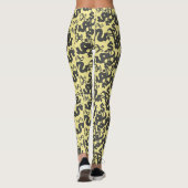Dollars d'argent incroyable Leggings Motifs (Dos)