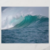 Dollars de sable plié Big Wave Wedding Programme (Dos)