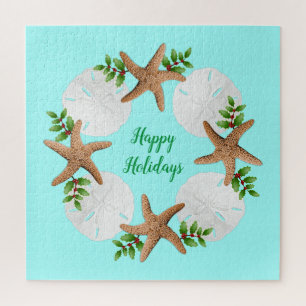 Dollars de sable Starfish Noël Puzzle
