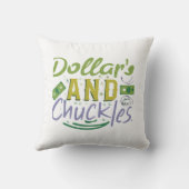 Dollars en grinniken kussen (Achterkant)