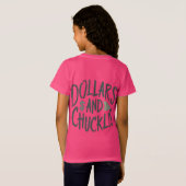 Dollars en grinniken t-shirt (Achterkant volledig)