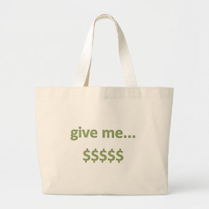 Dollars Retro Style 4 Grote Tote Bag