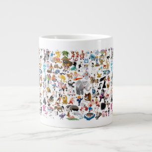 Dolle Animatie Extra Grote Beker