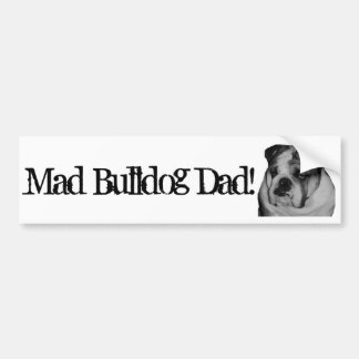 Dolle Bulldog Vader Auto bumpersticker