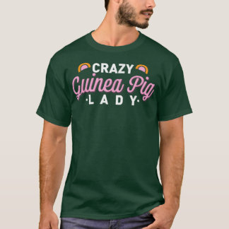 Dolle Cavia Dame Grappige Meerdere Cavia's P T-shirt