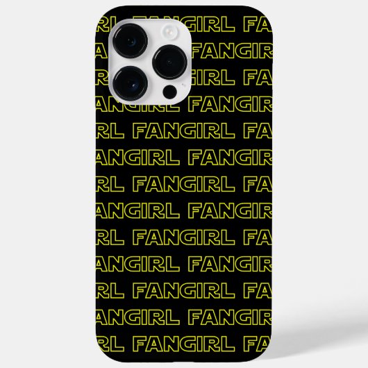 DOLLE FANMEISJE Case-Mate iPhone CASE (Achterkant)