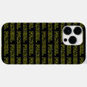 DOLLE FANMEISJE Case-Mate iPhone CASE (Achterkant (horizontaal))